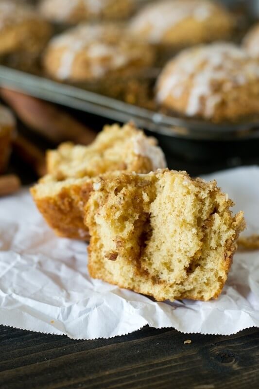 Cinnamon Streusel Coffee Cake Muffins {Easy Breakfast Recipe}