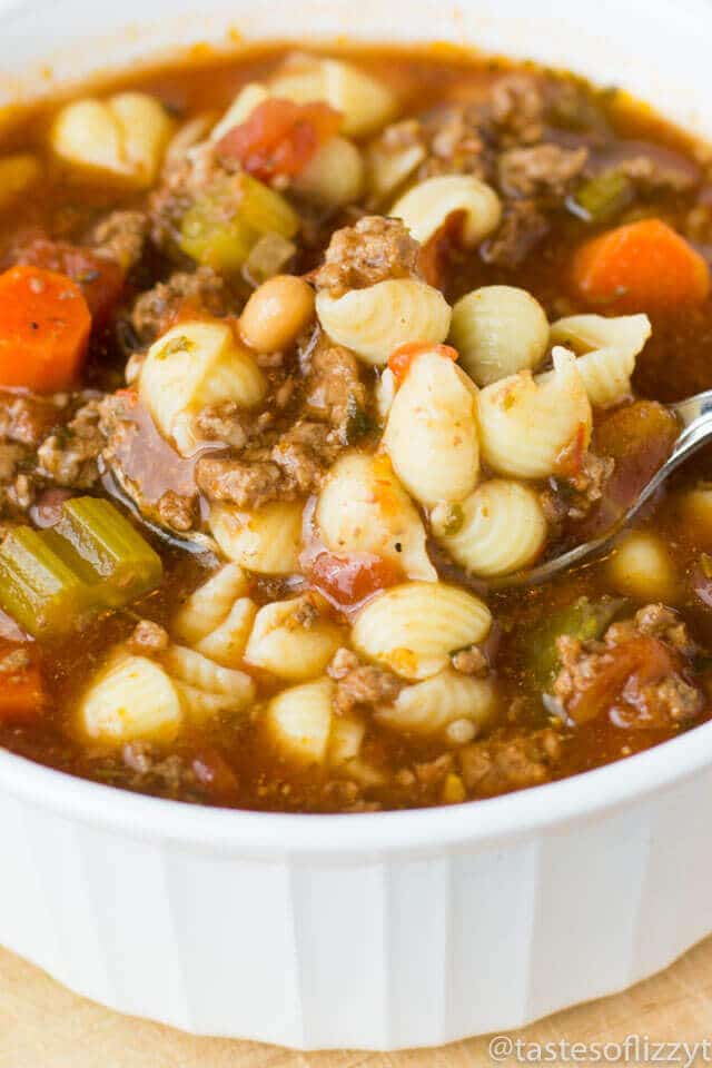 Can pasta fagioli be made in a slow cooker?
