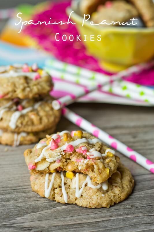 Spanish Peanut Cookies Tastes of Lizzy T's