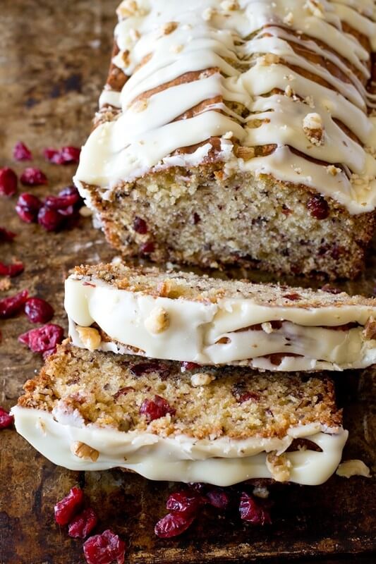 Cranberry Pecan Bread Tastes of Lizzy T's