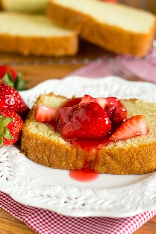 Homemade Strawberry Topping {with a Secret Ingredient for a Rich Flavor}