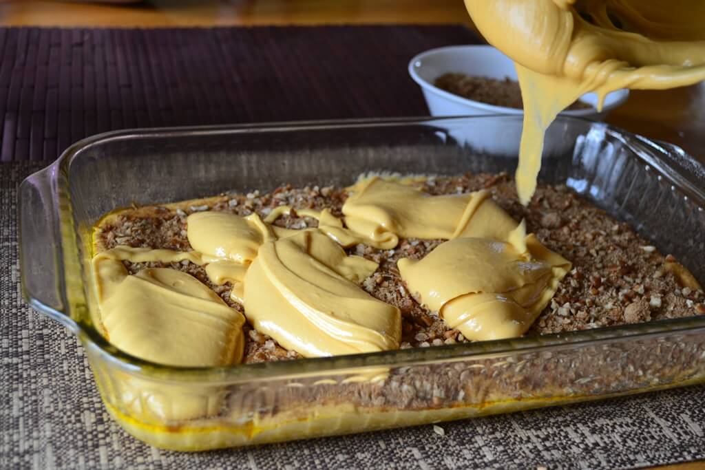 This easy morning Butterscotch Coffee Cake is moist, spongy cake with a cinnamon-butterscotch flavor. You'll love this super-easy recipe because it uses a boxed yellow cake mix. 