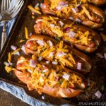 This famous Hot Dog Chili Sauce is meaty, slightly sweet and full of flavor. Great on hot dogs, fries and as a chili base! Simmer it in the slow cooker to deepen the chili flavor.