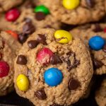 Monster Cookies with m&ms