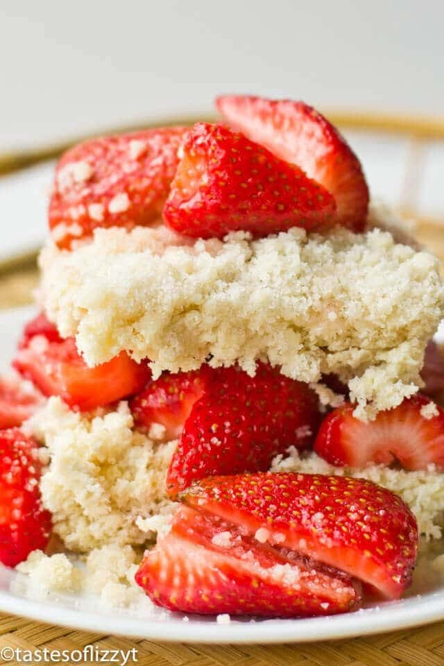 Amish Strawberry Shortcake The Best Shortcake Recipe With Streusel