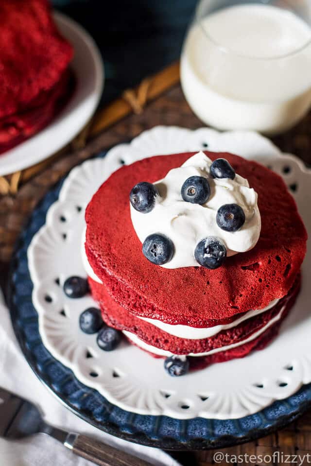 Cake Mix Pancakes {5 Ingredients with Any Flavor Box Cake Mix}