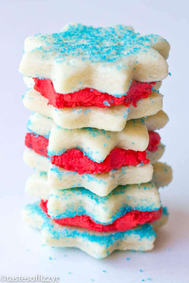 Cream Wafer Sandwich Cookies {Easy Cut Out Cookie Recipe}
