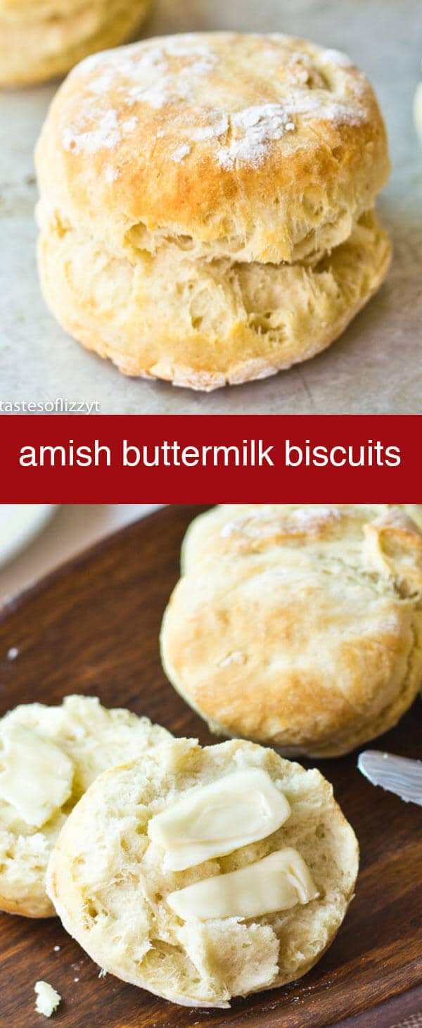 You'll love how easy these soft, flaky Amish Buttermilk Biscuits are. They come together in less than 30 minutes. Hints for making them perfectly.