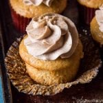 Cinnamon Cupcakes with Cinnamon Buttercream