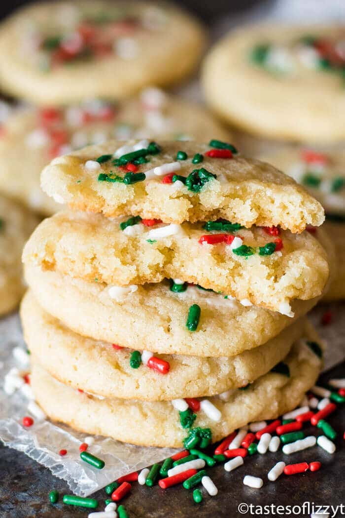 Chewy Sugar Cookies Recipe {Pillsbury Copycat- Easy Sugar ...