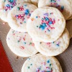 oft, chewy sugar cookies that tastes just like Pillsbury. A quick under 30-minute cookie recipe with no refrigeration required.