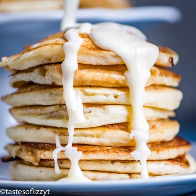 Cinnamon Roll Pancakes