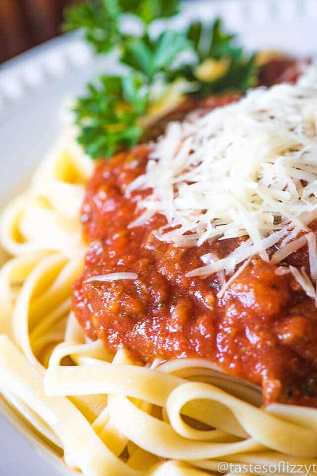 Healthy Homemade Spaghetti Sauce Recipe