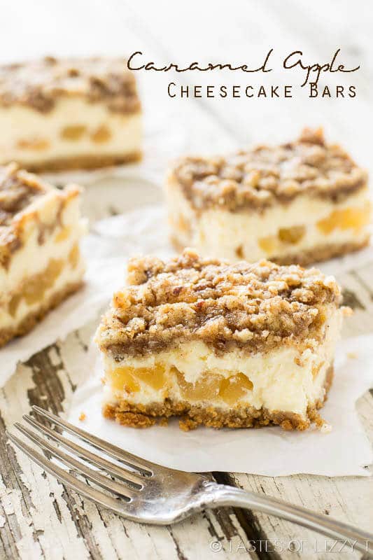 Caramel Apple Cheesecake Bars Cheesecake Factory Copycat Recipe