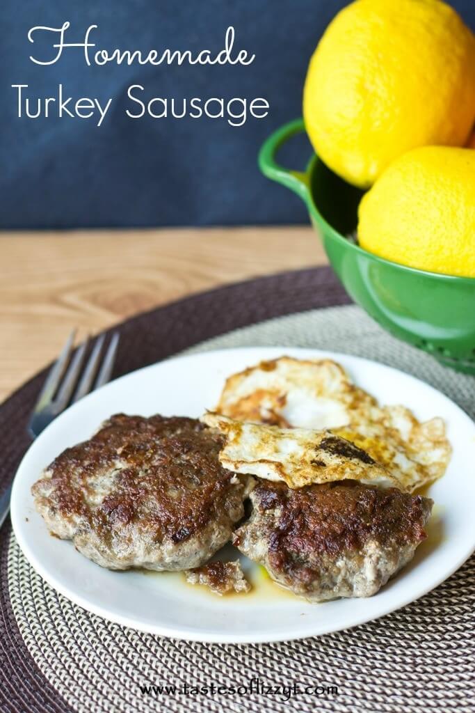 Homemade Turkey Sausage {Tastes of Lizzy T}