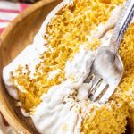semi-homemade pumpkin angel food cake