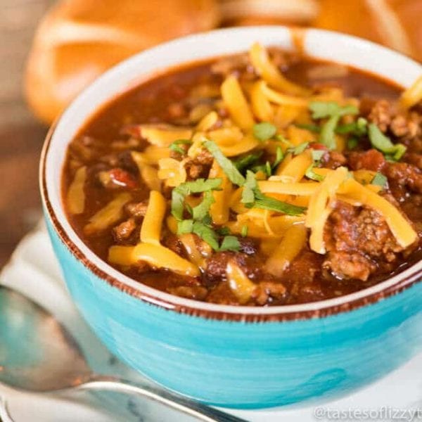 Sweet and Spicy Chili {Award Winning Chili Recipe: Make in Slow Cooker}