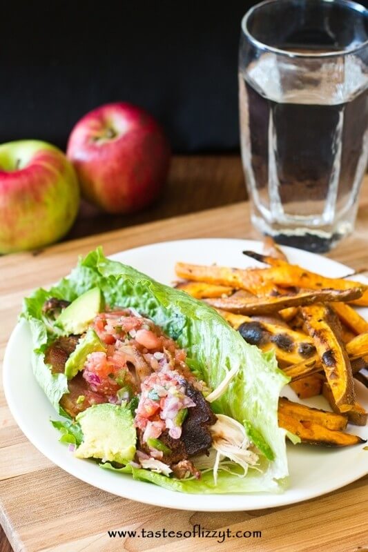  Turkey and Bacon Lettuce Wraps {Tastes of Lizzy T}