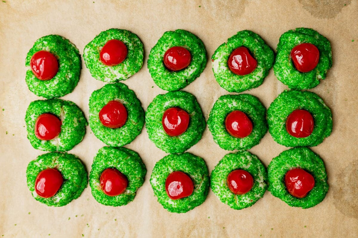 Cherry Cream Cheese Cookies Tastes of Lizzy T