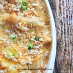 overhead shot of Gluten Free White Chicken Lasagna