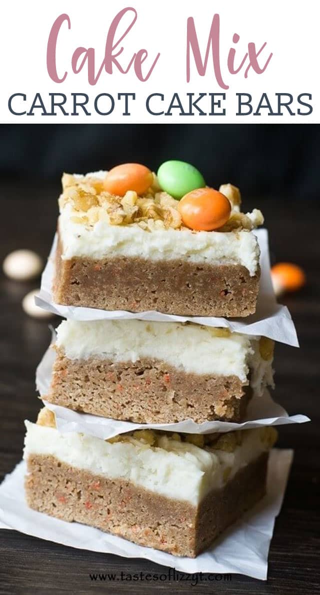 Carrot Cake Bars Recipe