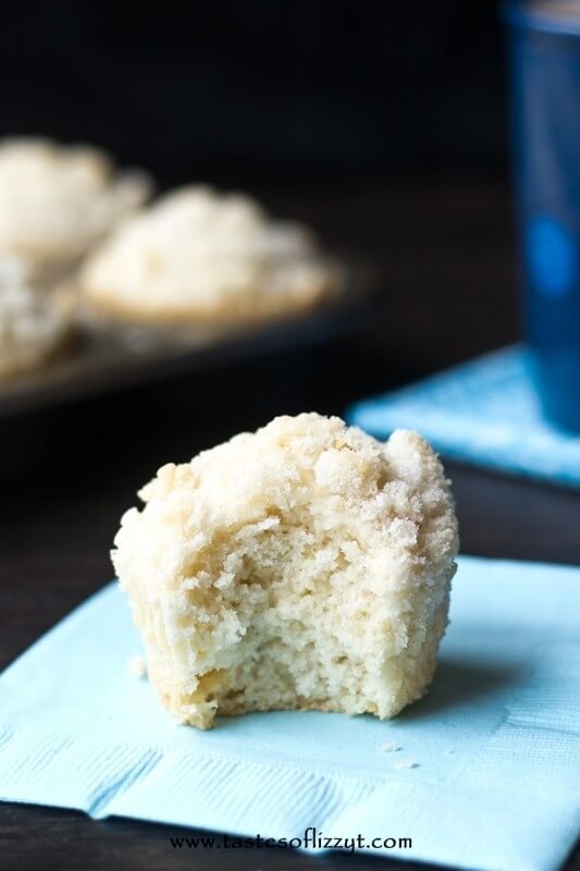 Vanilla Shortcake Muffins I Tastes of Lizzy T I