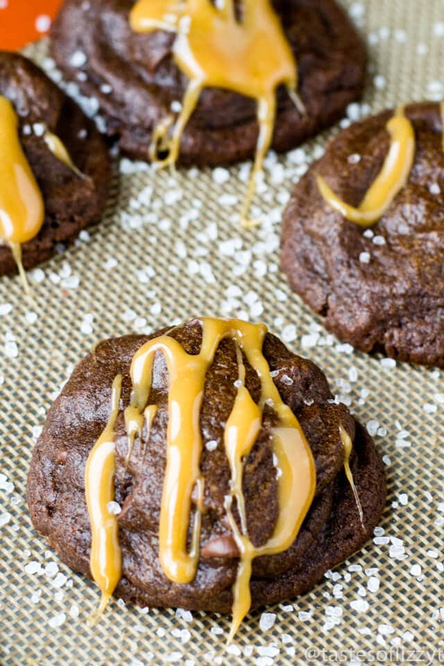 Double Chocolate Caramel Cookies Recipe