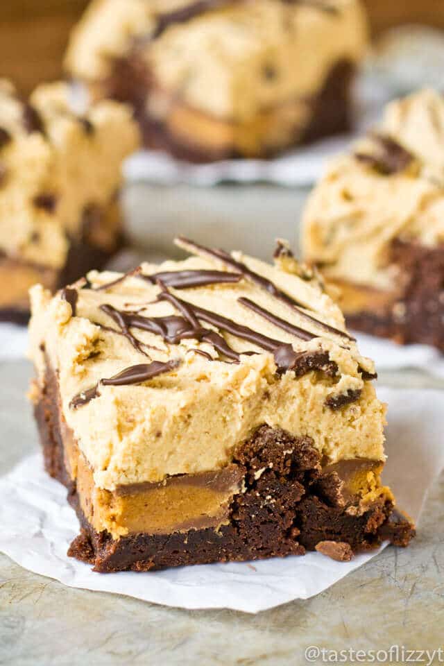 Reese's Stuffed Brownies Easy Dessert Recipe