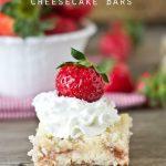 Strawberry Shortcake Cheesecake Bars title image