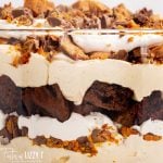 closeup of reese's trifle