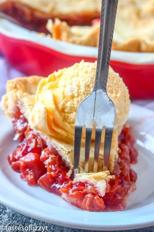 grandma's cherry pie recipe