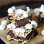 S'more Brownie Batter Bars title image