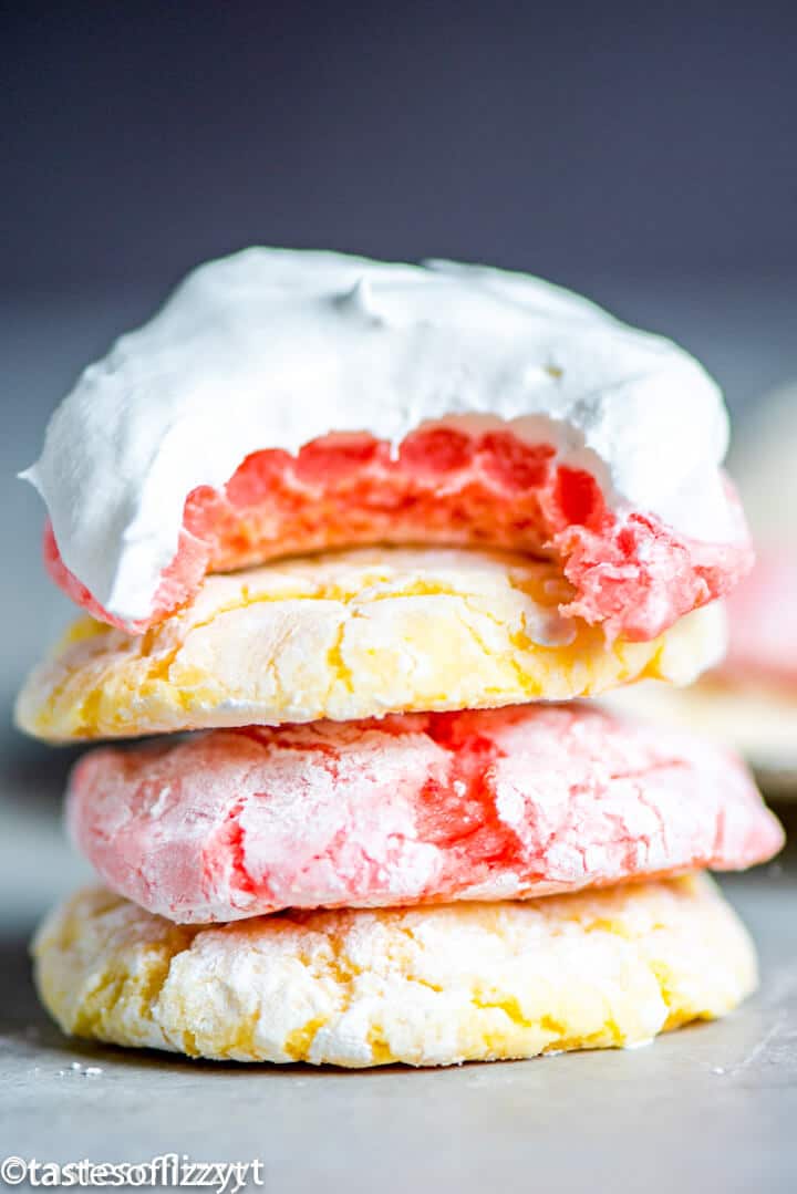 cool whip cookies with bite out of one