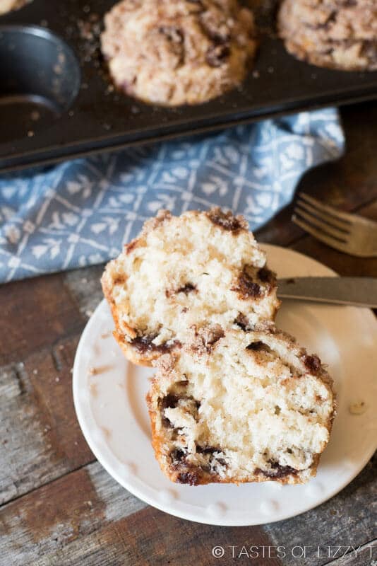 You'll love the familiar flavor of these Bakery-Style Snickerdoodle Muffins. Homemade cinnamon chips leave little bursts of cinnamon inside moist mega-muffins.