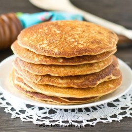 stack of pancakes on a plate