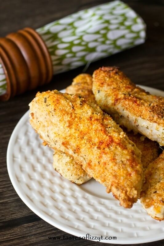 These healthy, kid-friendly Paleo Italian Chicken Fingers are grain free, gluten free, dairy free and sugar free. Lightly breaded and pan fried to a golden brown.