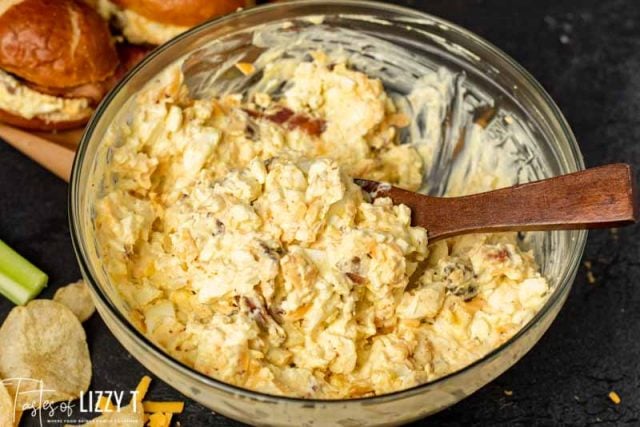 egg salad in a bowl