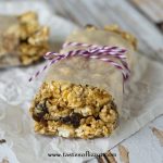 oatmeal raisin popcorn bars