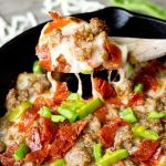 skillet pizza potatoes title image