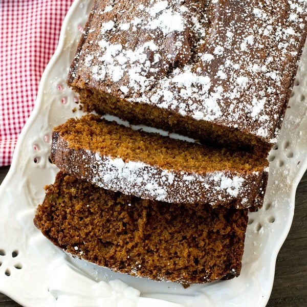 easy gingerbread cake