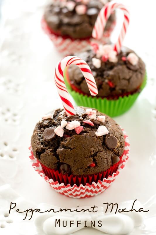 Peppermint Mocha Coffee Muffins #HolidayMadeSimple #ad #CollectiveBias