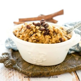 lumberjack oatmeal with raisins
