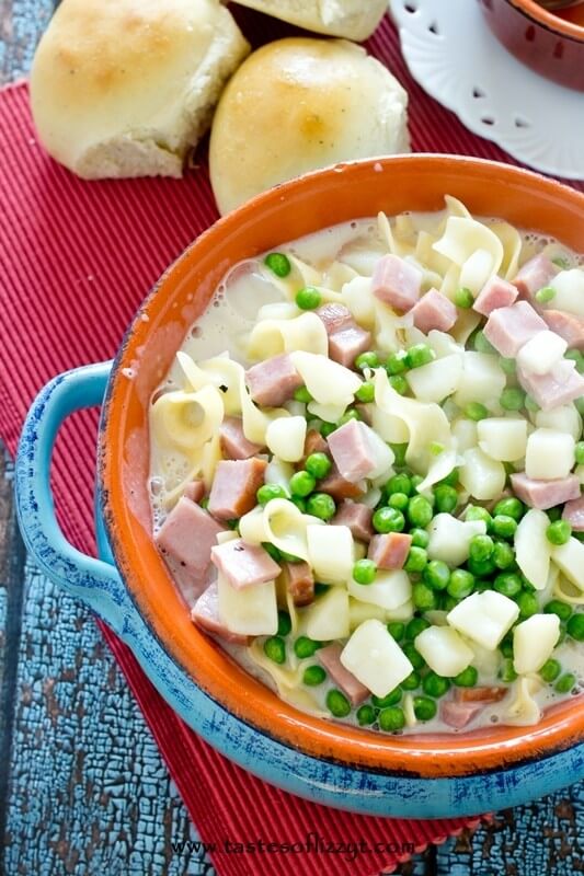 ham-noodle-soup