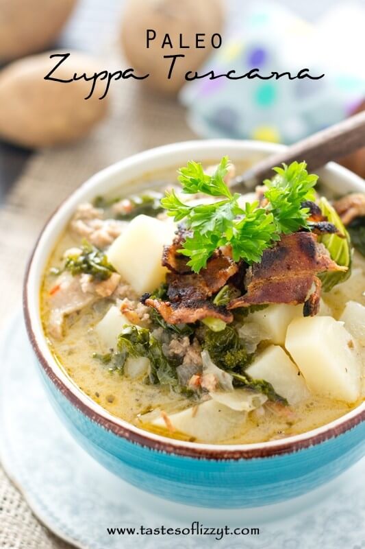 Paleo Zuppa Toscana Made In The Slow Cooker Whole30 Soup Recipe