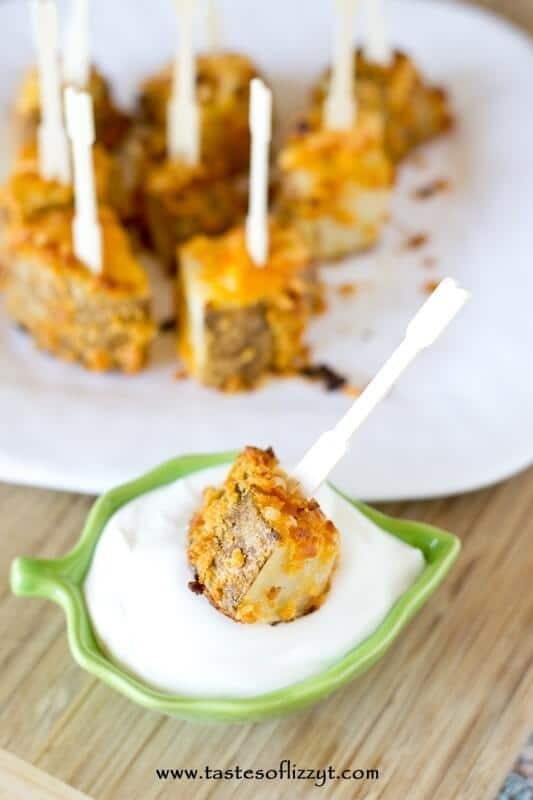 Cheesy Ranch Potato Bites Recipe - Tastes of Lizzy T