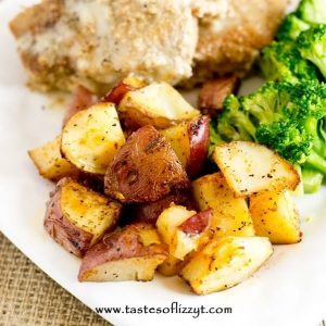 simply seasoned oven roasted potatoes