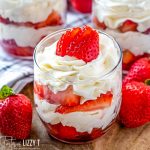 Strawberries & Cream Mini Parfaits