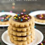 Peanut Butter Cut Out Cookies Recipe - Tastes of Lizzy T