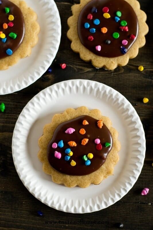 Peanut Butter Cut Out Cookies Recipe - Tastes of Lizzy T - Tastes of ...