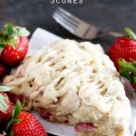 Strawberry Shortcake Scones Recipe - Tastes of Lizzy T